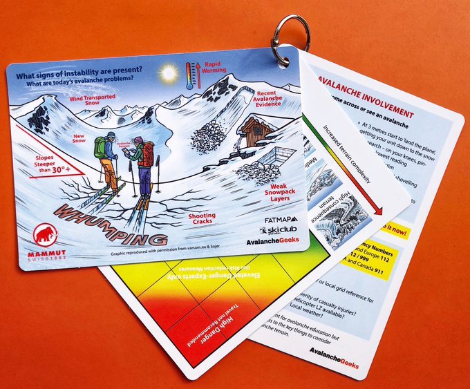 AvalancheGeeks cartes de sécurité avalanche