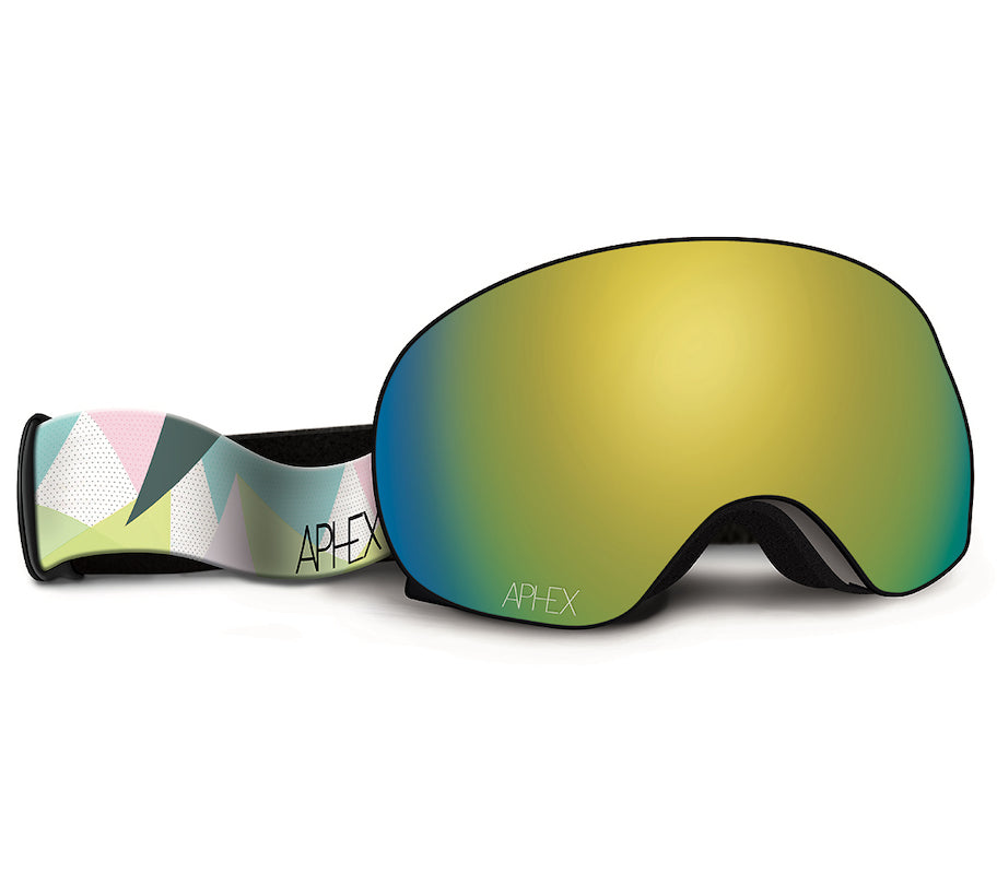 XPR Frame in White with Revo Gold Lens Pack (Cat.3 and Cat.1) plus choice of strap.