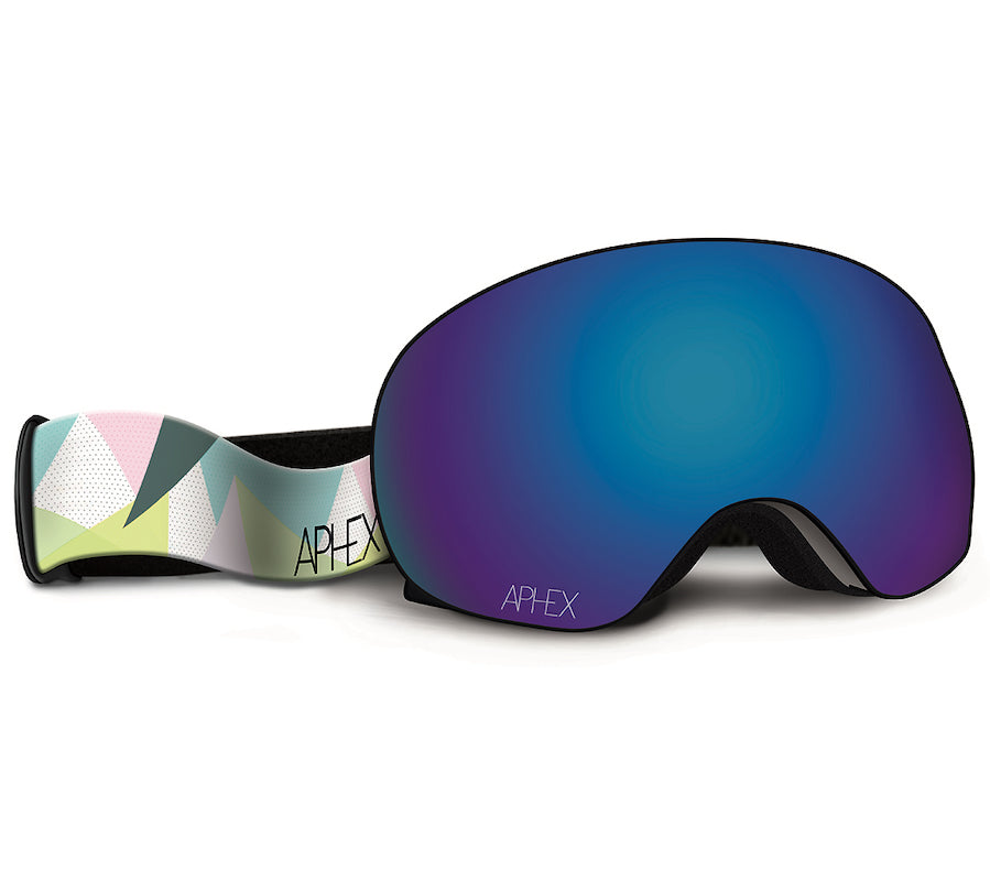 XPR Frame in White with Revo Blue Lens Pack (Cat.2 and Cat.1) plus choice of strap.