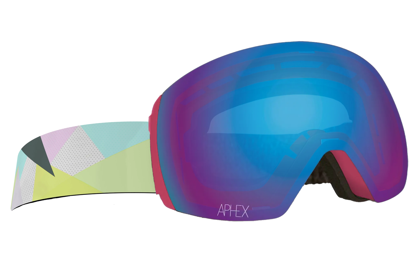 STYX Frame in Strawberry with Photochromatic Lens range Cat.1 to Cat.3 with 80s Strap