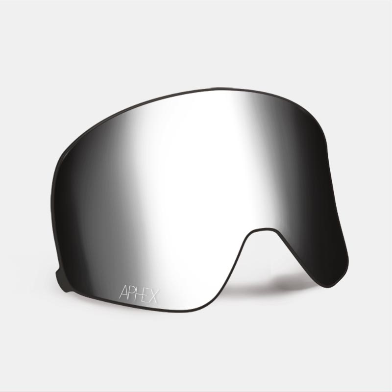 Virgo Frame in Matt Black with Silver Lens Pack (Cat.3 and Cat.1) plus choice of strap.