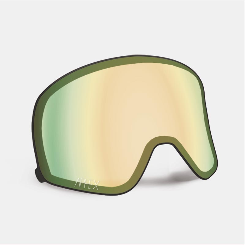 Virgo Frame in Matt Black with Revo Gold Lens Pack (Cat.3 and Cat.1) plus choice of strap.