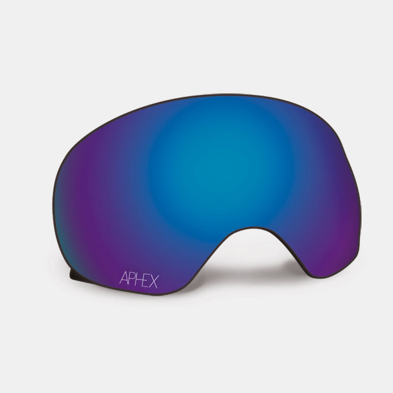 XPR Frame in White with Revo Blue Lens Pack (Cat.2 and Cat.1) plus choice of strap.