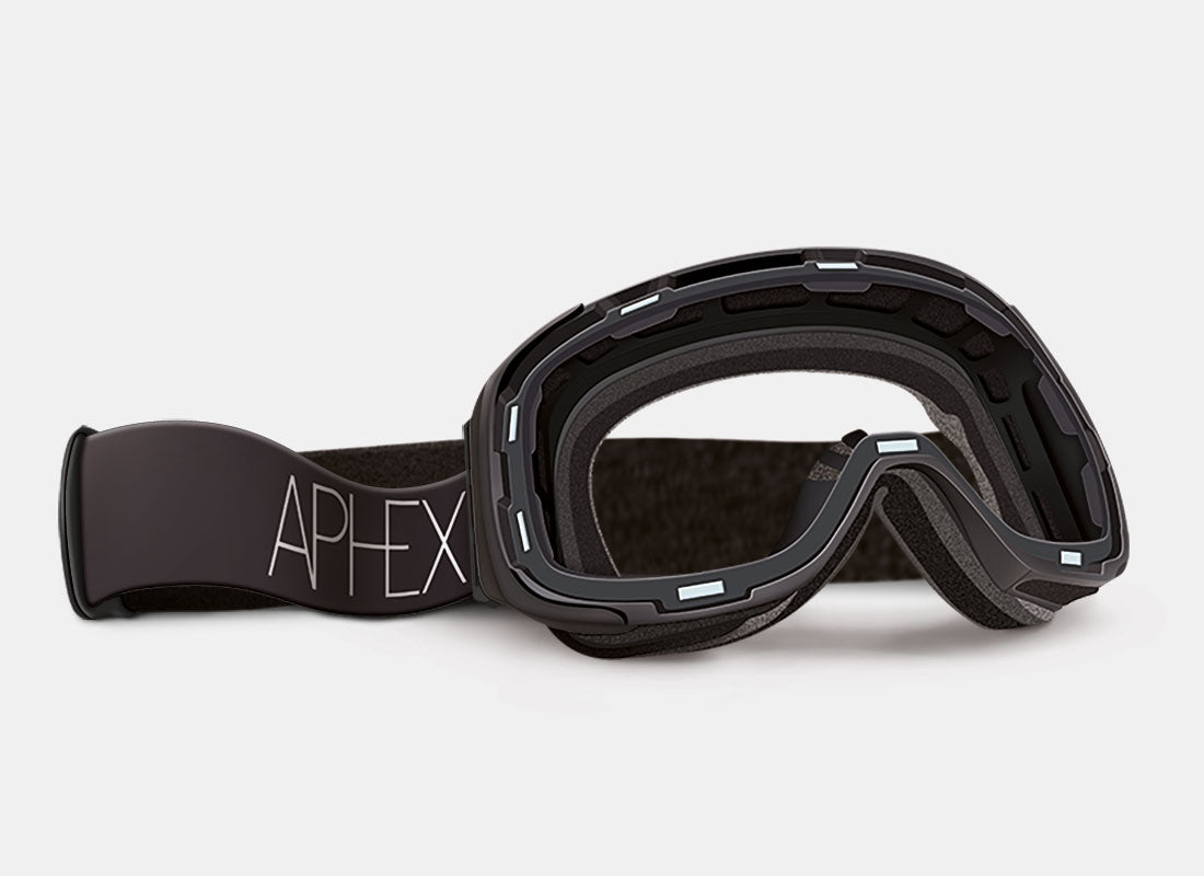 Kepler Frame in Matt Black with Silver Lens Pack (Cat.3 and Cat.1) plus choice of strap.