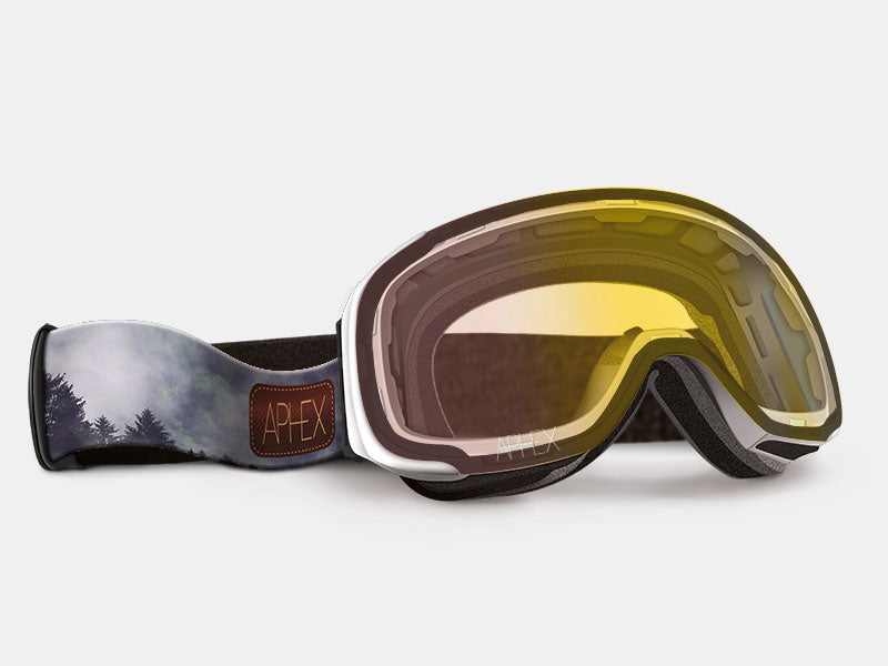 Kepler Frame in White with Revo Blue Lens Pack (Cat.2 and Cat.1) plus choice of strap.