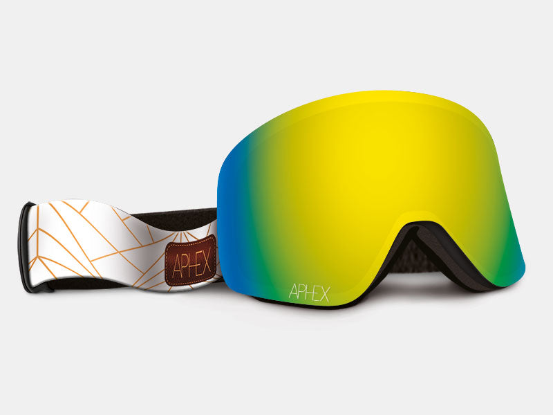Oxia Frame in Matt Black with Revo Gold Lens Pack (Cat.3 and Cat.1) plus choice of strap.