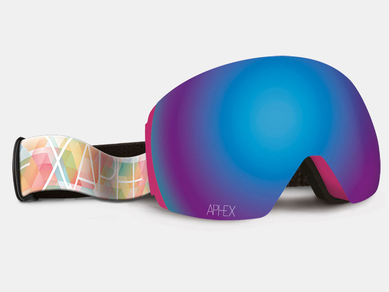 STYX Frame in Strawberry with Revo Blue Lens Pack (Cat.2 and Cat.1) plus choice of strap.