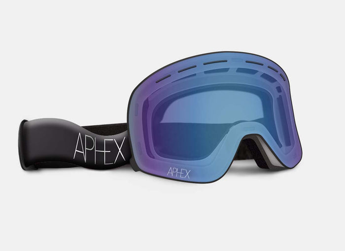 aphex ski goggles XPR Frame Matt White Aphex Ski Goggles + Photochromatic Lens