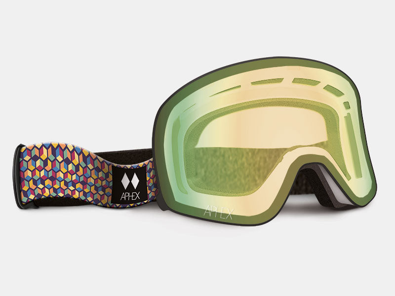 Virgo Frame in Matt Black with Revo Blue Lens Pack (Cat.2 and Cat.1) plus choice of strap.