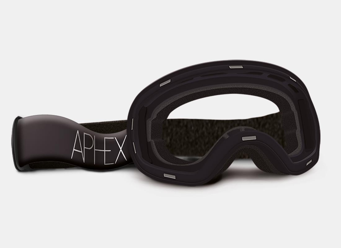 XPR Frame in Matt Black with Revo Red Lens Pack (Cat.2 and Cat.1) plus choice of strap.