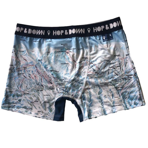 Piste Map Boxer Shorts - MEN & WOMEN