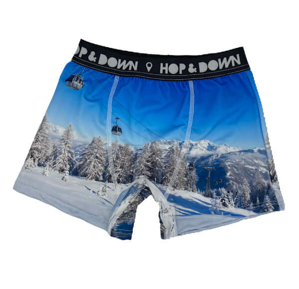 Piste Map Boxer Shorts - MEN & WOMEN