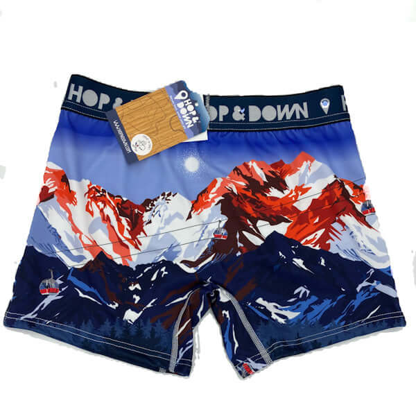 Piste Map Boxer Shorts - MEN & WOMEN