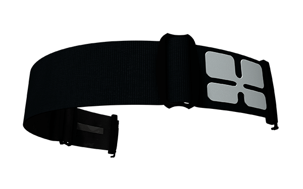 Black/Grey removable strap dor Aphex's goggles