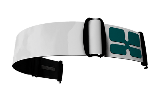 NEW Unicolor White / Turquoise