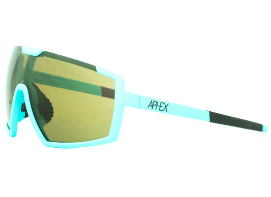 IQ 2.0 Sunglasses Turquoise - Grey Cat.3 + Pink Lowlight