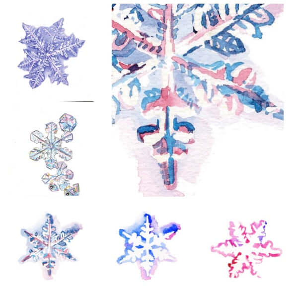 Snowflake Greeting Cards