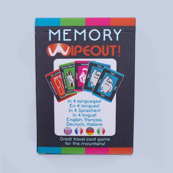 Wipeout 'Snap & Memory' Travel Game