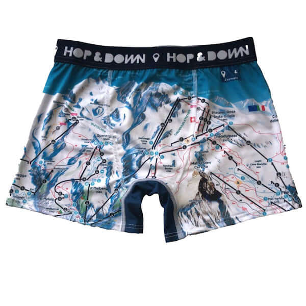 Piste Map Boxer Shorts - MEN & WOMEN