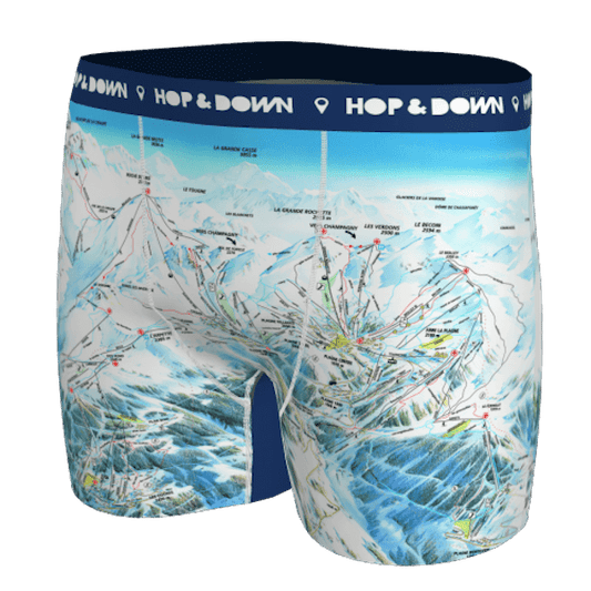 Piste Map Boxer Shorts - MEN & WOMEN