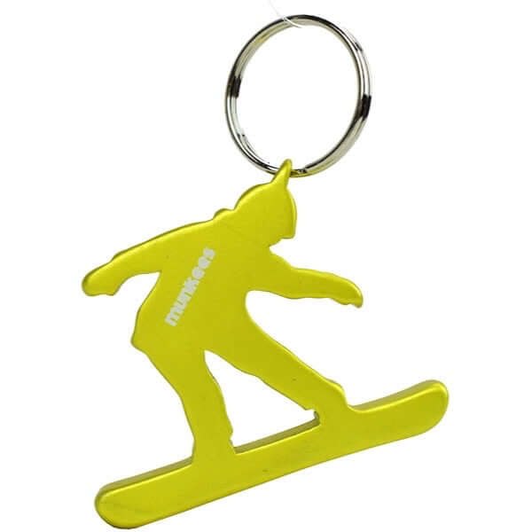 Snowboarder Keyring and Bottle Opener