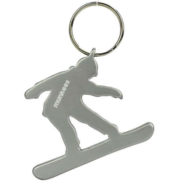 Snowboarder Keyring and Bottle Opener