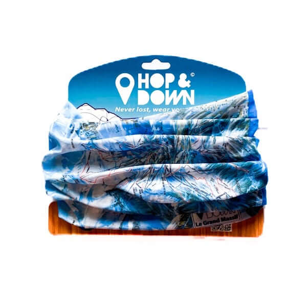 Piste Map Lightweight Snoods from HOP&DOWN