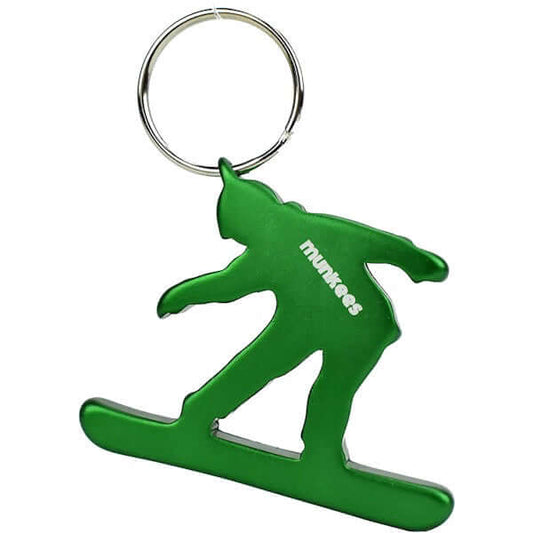 Snowboarder Keyring and Bottle Opener