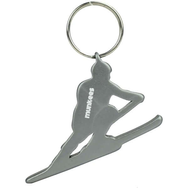 Skier Keyring & Bottle Opener