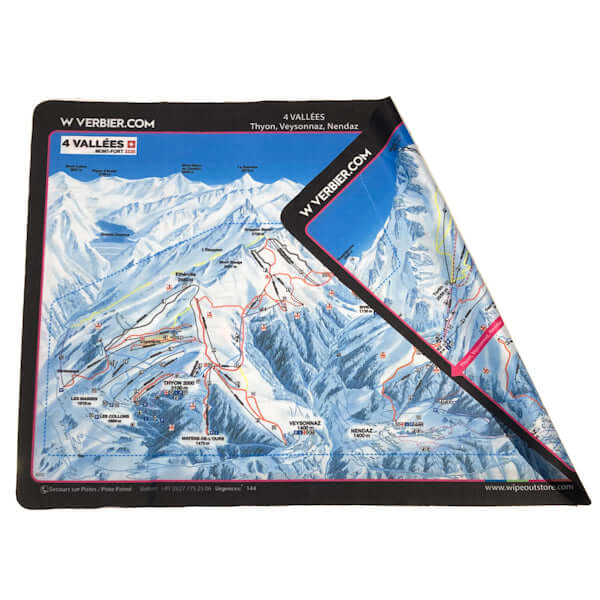 WIPEOUT® PLAN DES PISTES AVEC LE LOGO DE VOTRE MARQUE