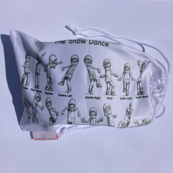 Pochette Masque de Ski en Microfibre "SnowDance"