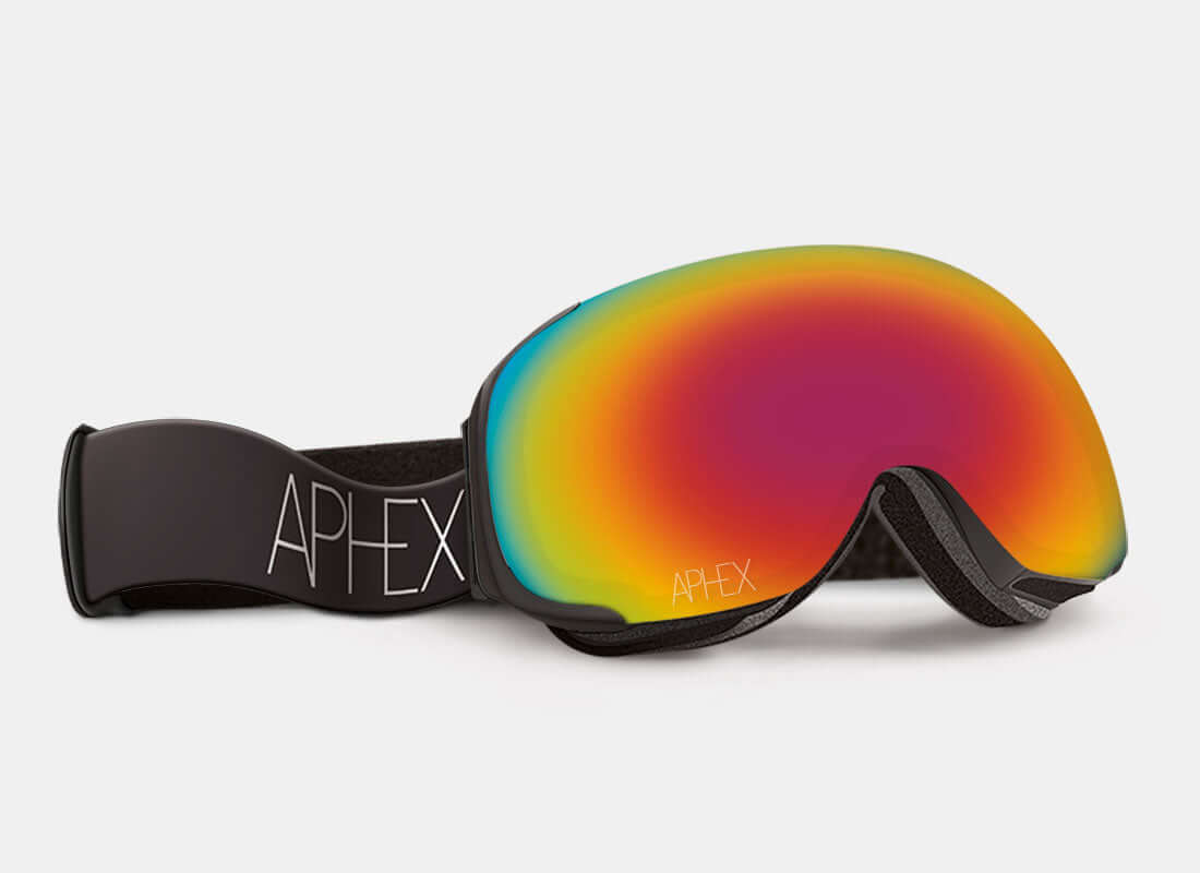 Kepler Matt Black / Revo Red + Yellow Lens Pack