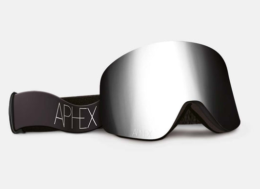 Oxia Frame in Matt Black with Silver Lens Pack (Cat.3 and Cat.1) plus choice of strap.