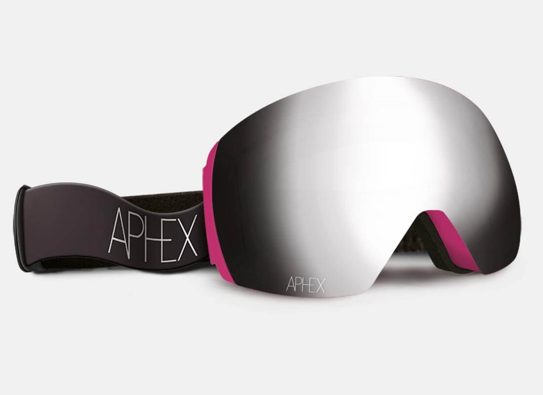 STYX Frame in Strawberry with Silver Lens Pack (Cat.3 and Cat.1) plus choice of strap.