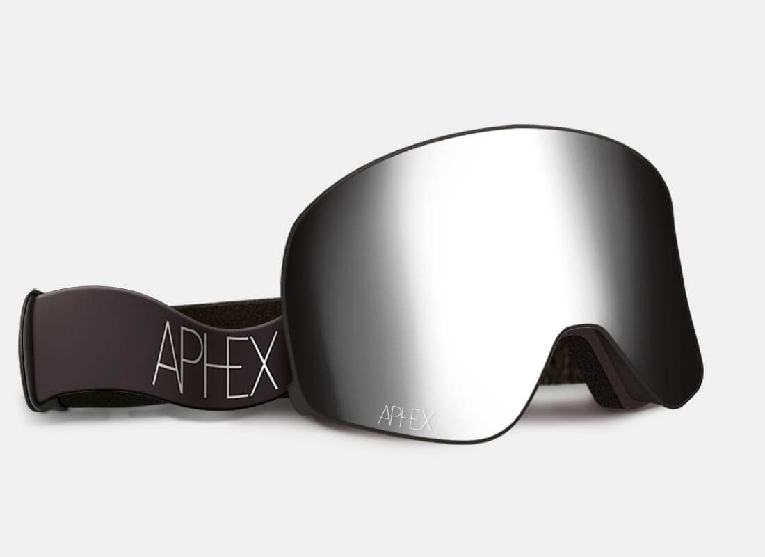 Virgo Frame in Matt Black with Silver Lens Pack (Cat.3 and Cat.1) plus choice of strap.