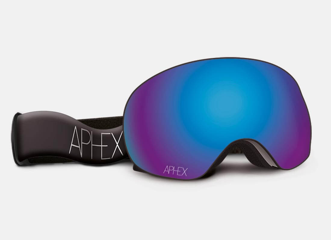 XPR Frame in White with Revo Blue Lens Pack (Cat.2 and Cat.1) plus choice of strap.