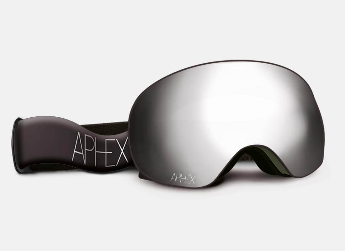 XPR Frame in Khaki with Silver Lens Pack (Cat.3 and Cat.1) plus choice of strap.