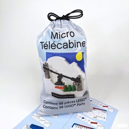 Mini Telecabine made from LEGO®