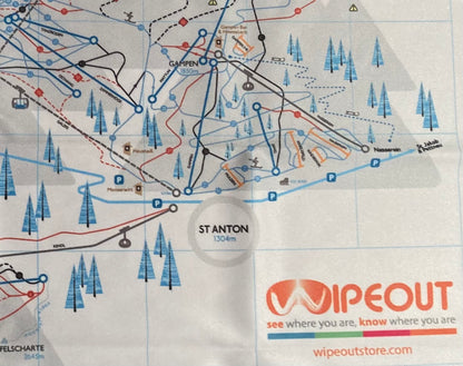 St Anton Piste Map