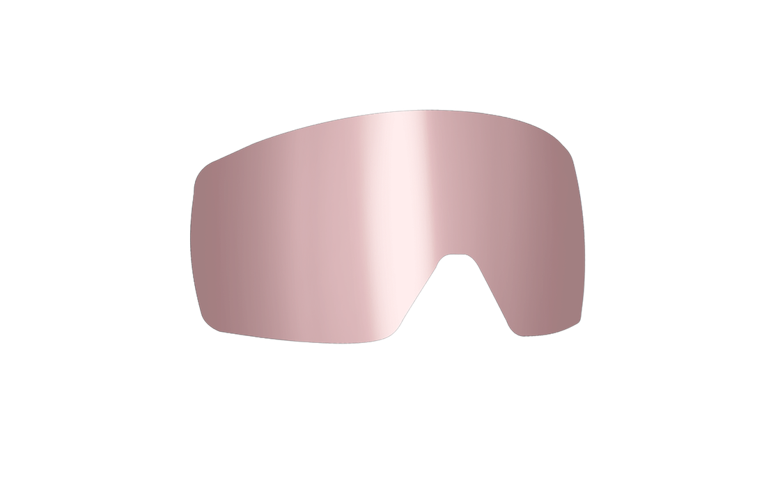 Orion Frame in Matt Black with Revo Pink Lens Pack (Cat.3 and Cat.1) plus choice of strap.