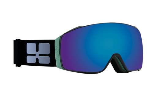 Orion Frame in Sage Green with Revo Blue Lens Pack (Cat.3 and Cat.1) plus choice of strap.