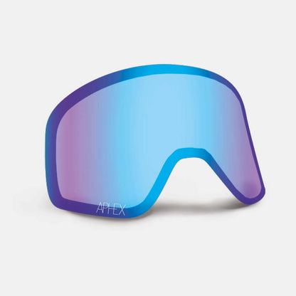 Oxia Frame in Matt Black with Revo Blue Lens (Cat.3) and QVIEW Lowlight Lens plus choice of strap.