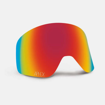 Oxia Frame in White with Revo Red Lens Pack (Cat.2 and Cat.1) plus choice of strap.