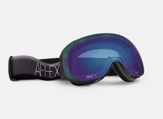 kepler matt black photochromic snow goggles