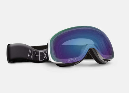 Kepler Matt white photochromic snow goggle