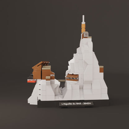 Aiguille du Midi made from LEGO®