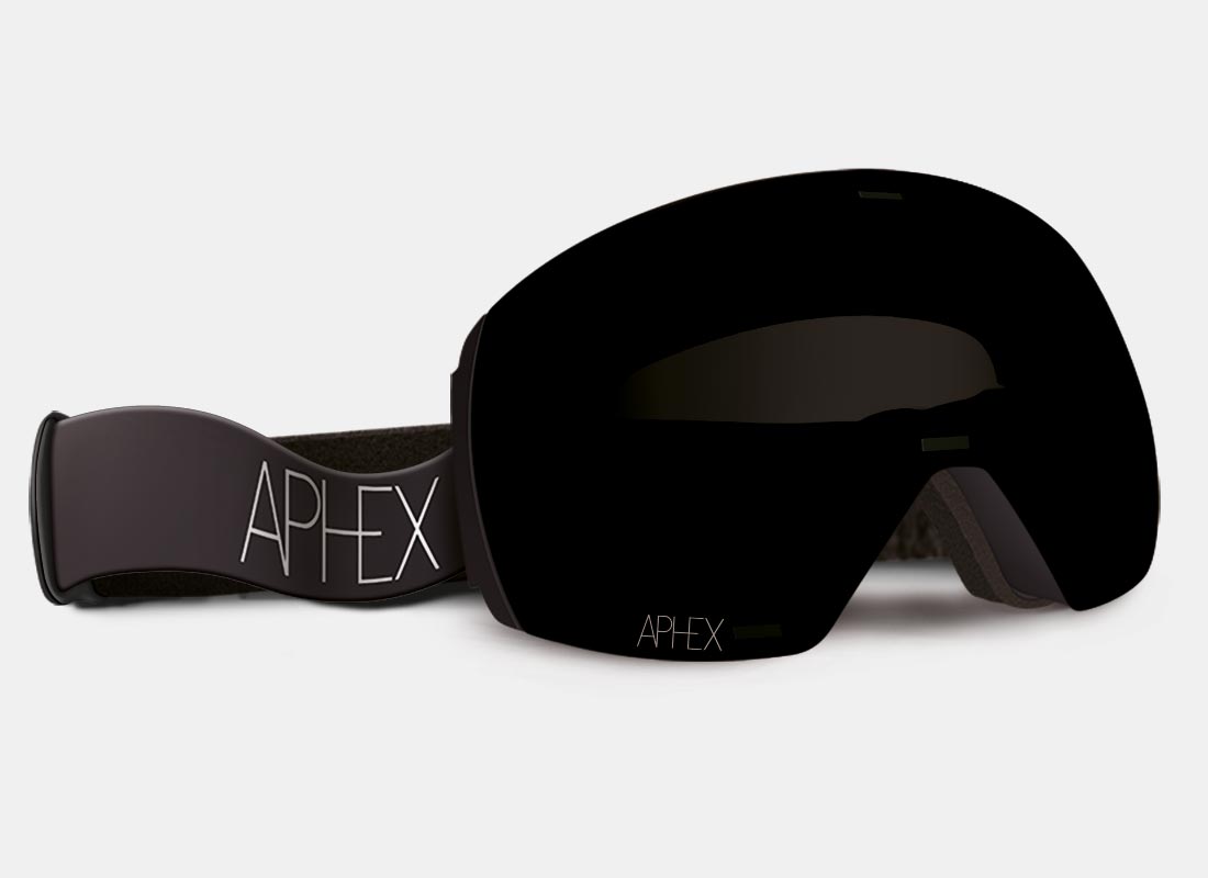 STYX Frame in Matt Black with Black Edition Lens Pack (Cat.3 and Cat.1) plus choice of strap.