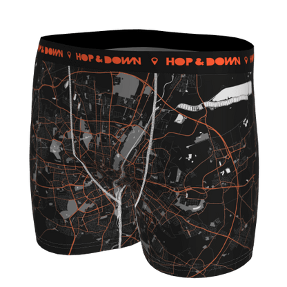 Custom Boxer Shorts City Map