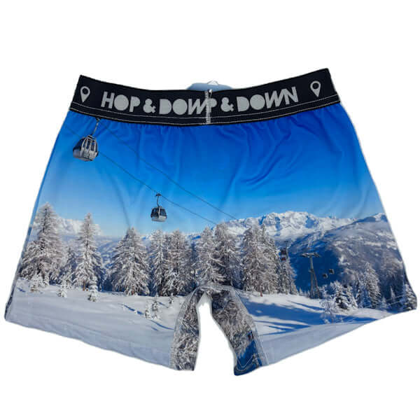 Piste Map Boxer Shorts - MEN & WOMEN