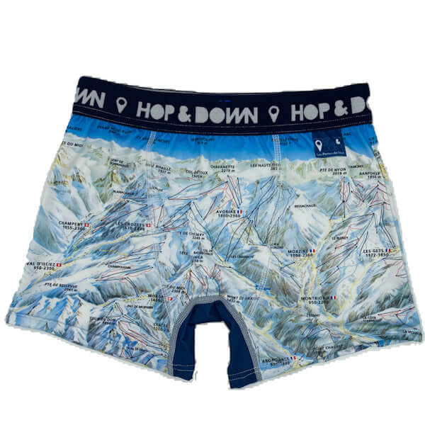 Piste Map Boxer Shorts - MEN & WOMEN